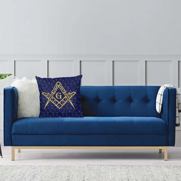 Custom Sofa in Blue Color